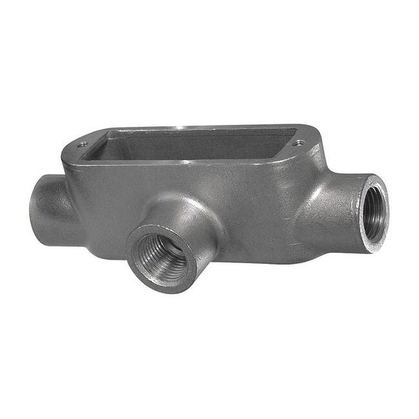 Calbrite Conduit Outlet Body w/Cover,1 In. S61000TE00
