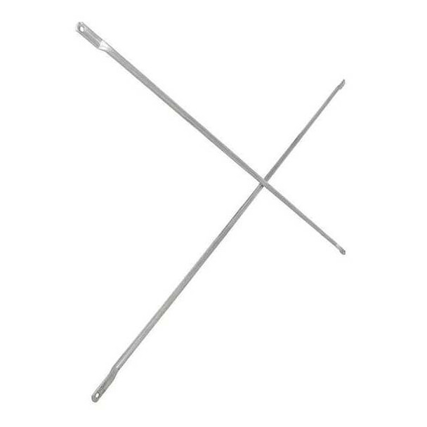Metaltech Scaffold Crossbrace,84inLx2inWx48inH M-MC4884