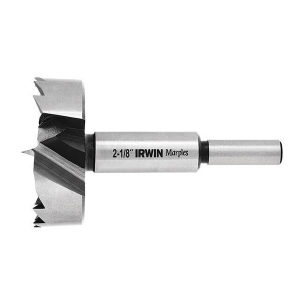 Irwin Forstner Bit,Steel,2-1/8" x 3-1/2" 1966939