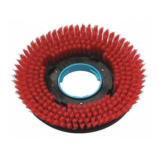 I-Mop Floor Machine Brush,Red,12" Pad,Round,PR 4220879