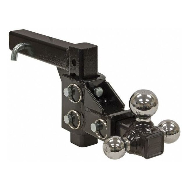 Buyers Products Triple Hitch Ball,Black Powder Coat 1802225