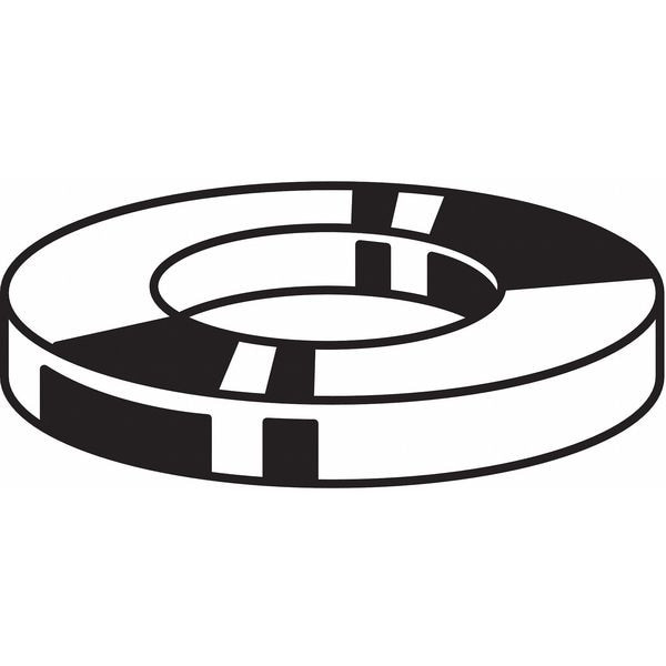 Flat Washer, For Screw Size 3/4" ,Stainless Steel Plain Finish, 20 PK