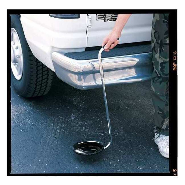 See All Industries Inspection Mirror,8 dia.,Acrylic/Chrome SUC-PLX8C