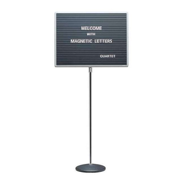 Quartet Pedestal Letter Board,24 x 18 In 7921M