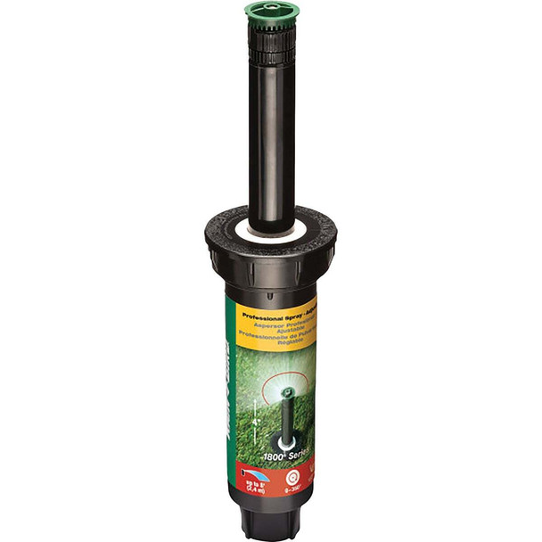 Rain Bird 4" 8' Adj Prs Sprinkler 1804AP8PRS