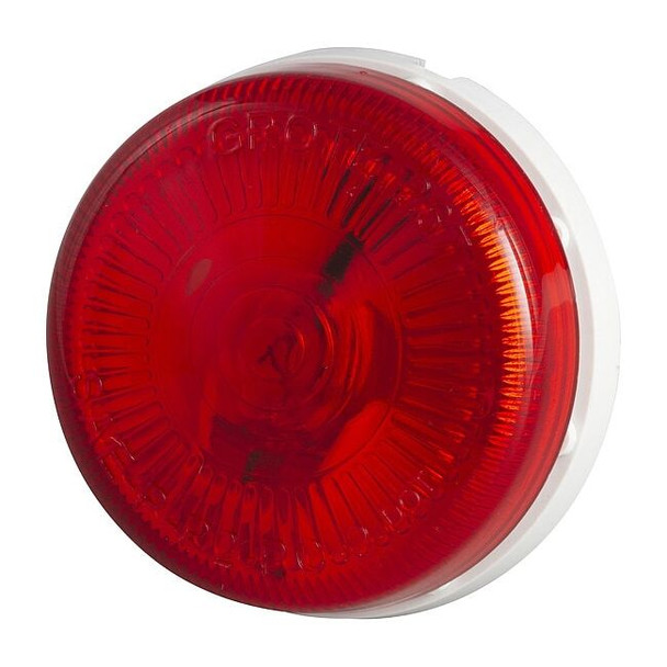 Grote Marker Lamp,Surface,Single Bulb,Red 45412