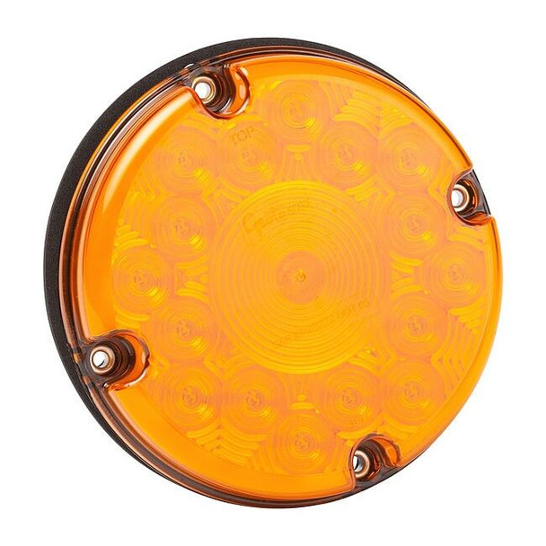 Grote Stop/Turn/Tail Light,Round,Yellow 55993