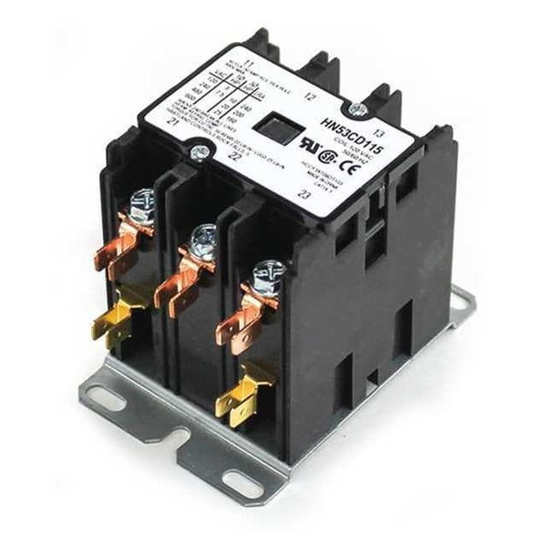 Carrier Contactor,115V,40A,3 Pole HN53CD115