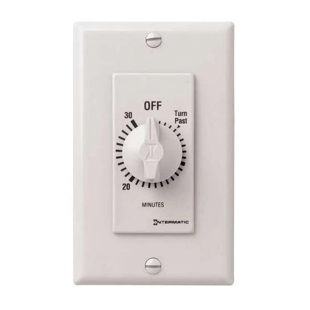 Intermatic Spring-Wound Timer, White, 277V AC FD430MW