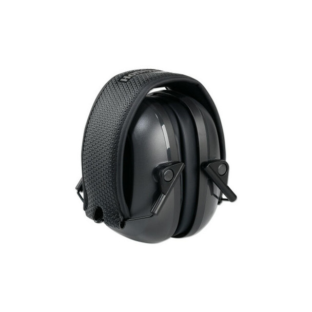 VeriShield™ 100 Series Passive Earmuffs, 24 dB, Black, Folding, VS110F