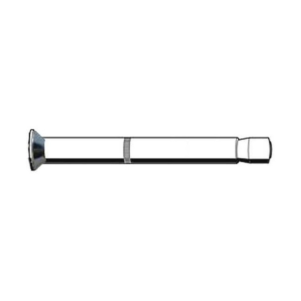 Sleeve Anchor, 3/8" Dia., 5" L, Carbon Steel Zinc Plated, 25 PK