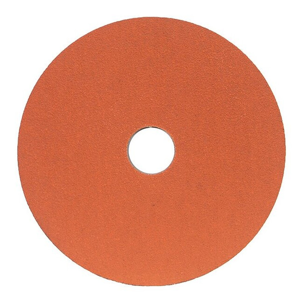 Norton Abrasives Fiber Disc, 5 in Dia, 7/8 in Arbor,PK25 69957398007