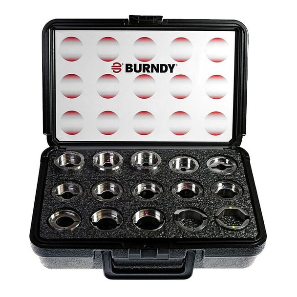 Burndy U Die Kit For Aluminum,6 AWGto750 Kcmil UDIEKITAL