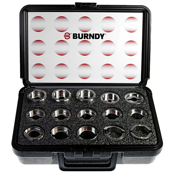 Burndy U Die Kit For Aluminum,6 AWGto750 Kcmil UDIEKITAL