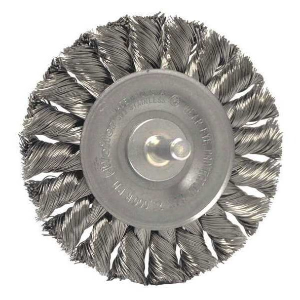 Weiler Wire Wheel Brush,Stem Mount 17691 Weiler Wire Wheel Brush,Stem Mount 17691
