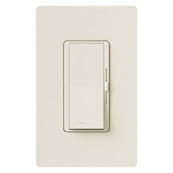 Lutron Lighting Dimmer Control,Light Almond DVSTV-LA