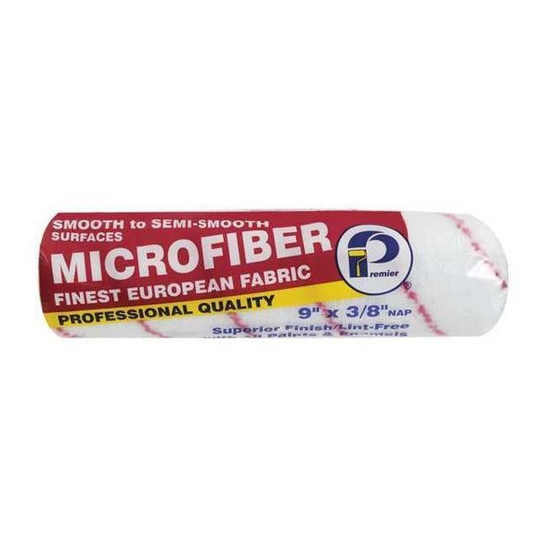 Premier 9" Paint Roller Cover, 3/8" Nap, Microfiber 9MCR-38