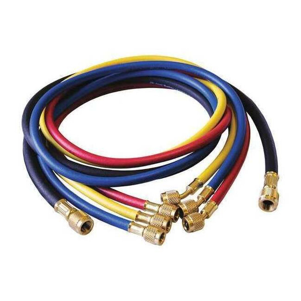 Jb Industries Hose Set, 5 ft L, Black/Blue/Red/Yellow CCLE4-60