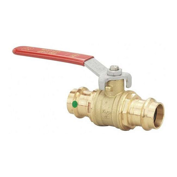 Viega Manual 2-Way Ball Valve,Press,Bronze 24010
