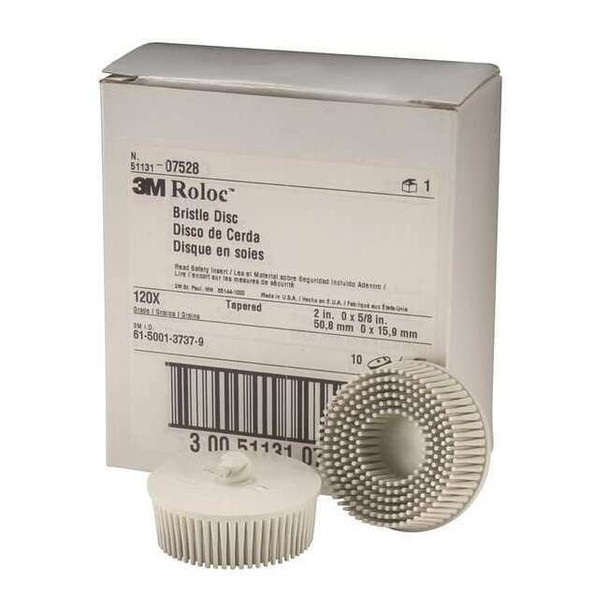 Scotch-Brite Bristle Disc,2 in.,PK10 07528