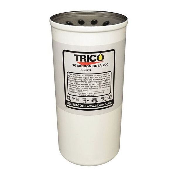Trico Oil Filter Cart,10 Microns 36975