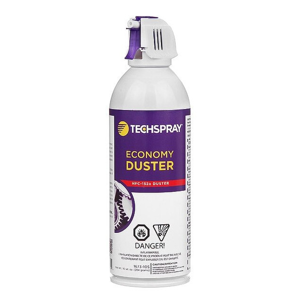 Techspray Aerosol Duster,10oz Container 1673-10S