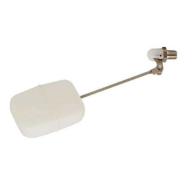 Bobby Mini Float Valve,1/4 In,SS/Plastic RM262P-N