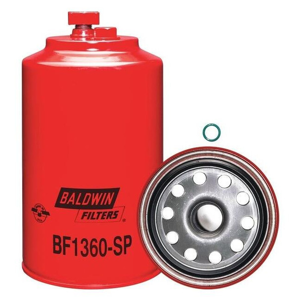 Baldwin Filters Fuel Filter,8-1/8 x 4-9/32 x 8-1/8 In BF1360-SP