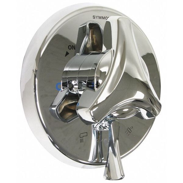 Symmons Temptroll Trim Kit 7-1/2", Plastic, Chrome S-86-2-STK-TRM