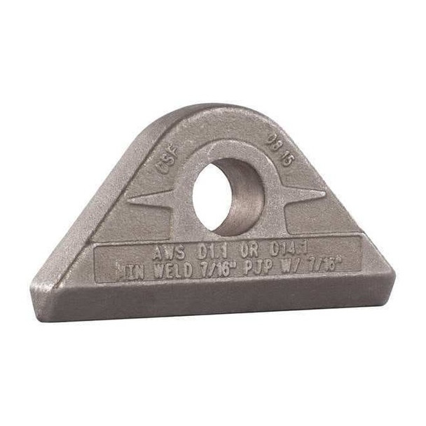 Mag-Mate Pad Eye,13,000 lb,Carbon Steel,1 5/16" W PE0650