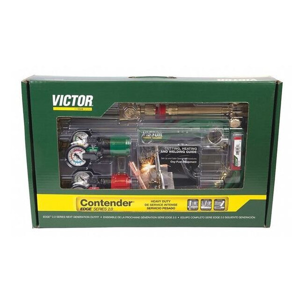 Gas Welding Outfit, EDGE Series, Oxygen and Acetylene, Welds Up To 3 in CA2460
