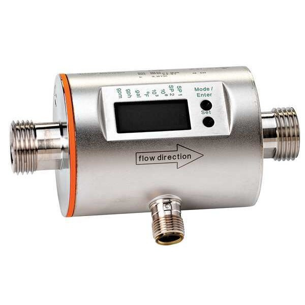 Ifm Flow Meter,Magnetic,6.6 GPM SM6001