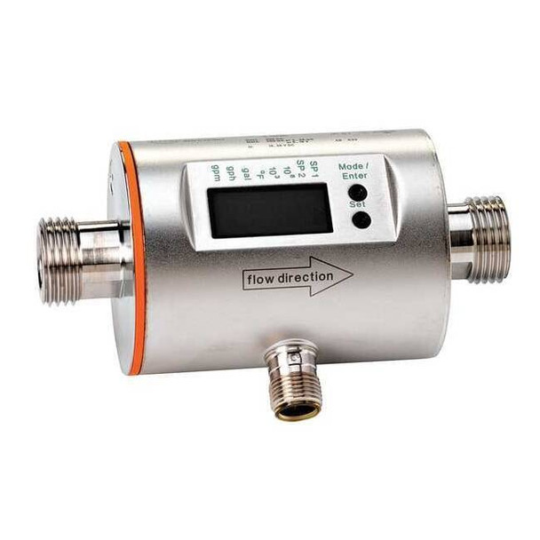 Ifm Flow Meter,Magnetic,6.6 GPM SM6001