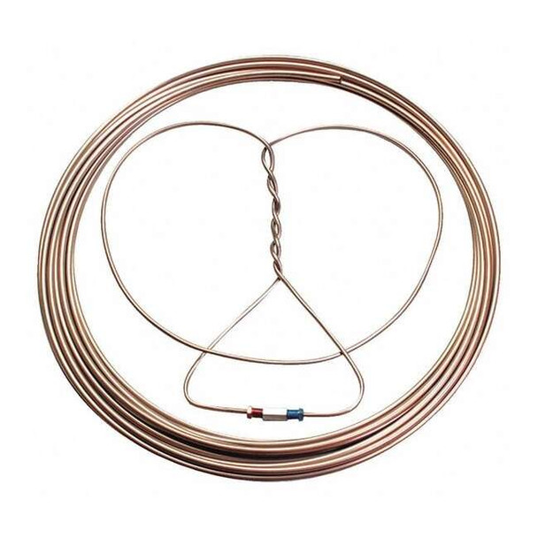 Sur&r Brake Line Tubing,50 ft. L,Copper Nickel BR-EZ100-50