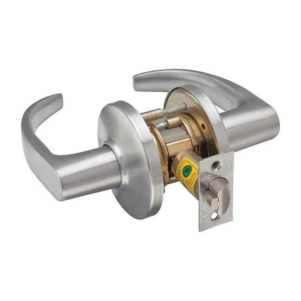 Best Lever Lockset,Mechanical,Passage,Grd. 1 9K30N14DS3626
