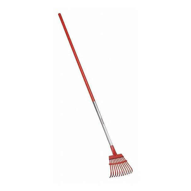 Corona Tools Steel Flex Shrub Rake, 11 Tines, 54 in L Aluminum Handle RK 62060