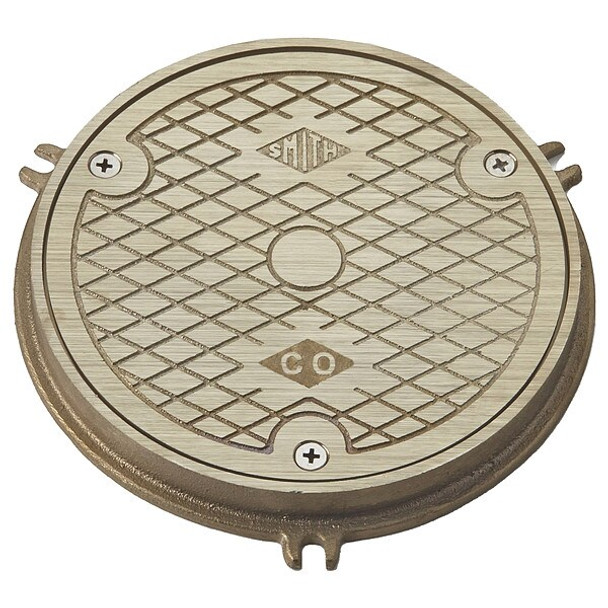 Jay R. Smith Manufacturing Cleanouts,Floor Access Cover,6-1/2 in. 4810-06