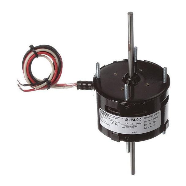 Fasco HVAC Motor,1/125-1/200 HP,115V,CCW/LE D129