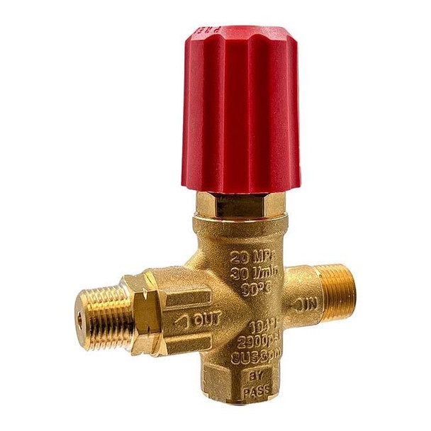 Mecline Unloader Valve,8 gpm,2900 psi,Brass VR54-200