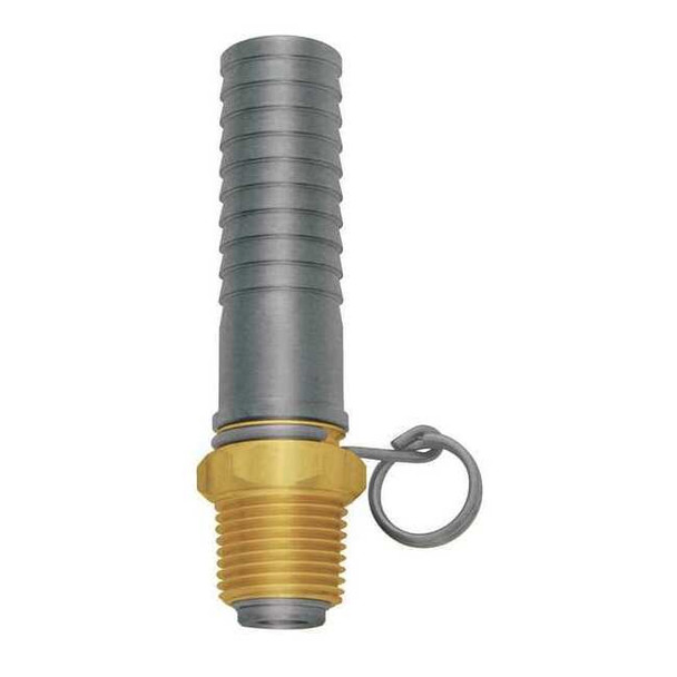 Sani-Lav Swivel Hose Adapter,Brass,1/2" x 1/2" N21