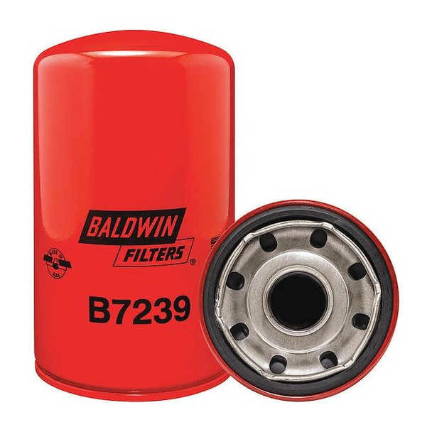 Baldwin Filters Spin-On,1-1/2" Thread ,8-3/32" L B7239