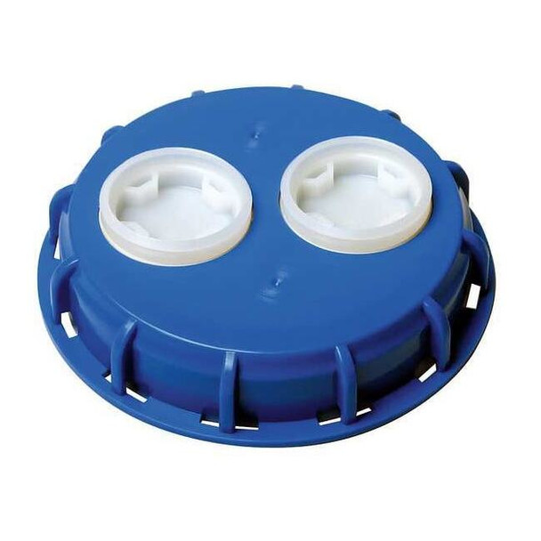 Manufacturer Varies Cap,Polypropylene,Blue,6 In. W 78D