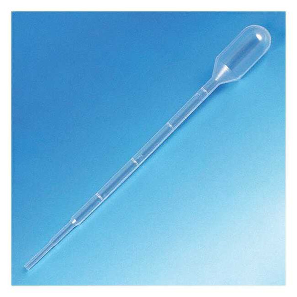 Globe Scientific Transfer Pipette,3mL,140mm L,PK500 137035-500