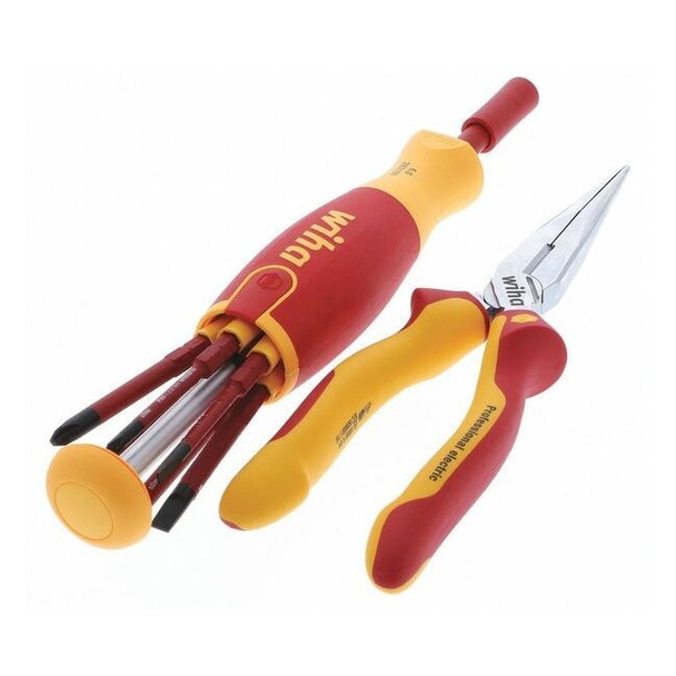 Wiha Electricians Tool Kit,8 pcs. 32865