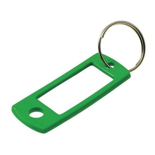 Lucky Line Key Tag, Multi-Color, Plastic, Split Ring, 50 PK 16950