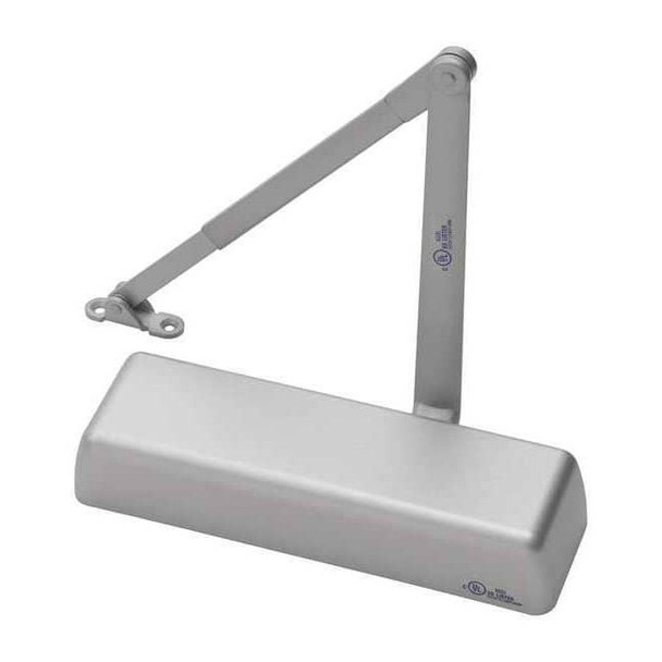 Manual, Hydraulic, GAV 5801, Door Closer, Heavy Duty Interior and Exterior, Gray