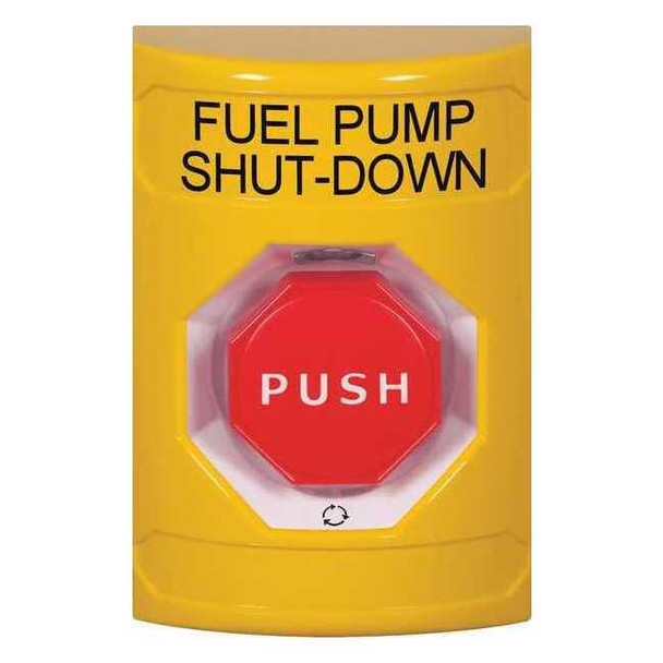 Fuel Pump Shutdown Push Button,2-7/8" D