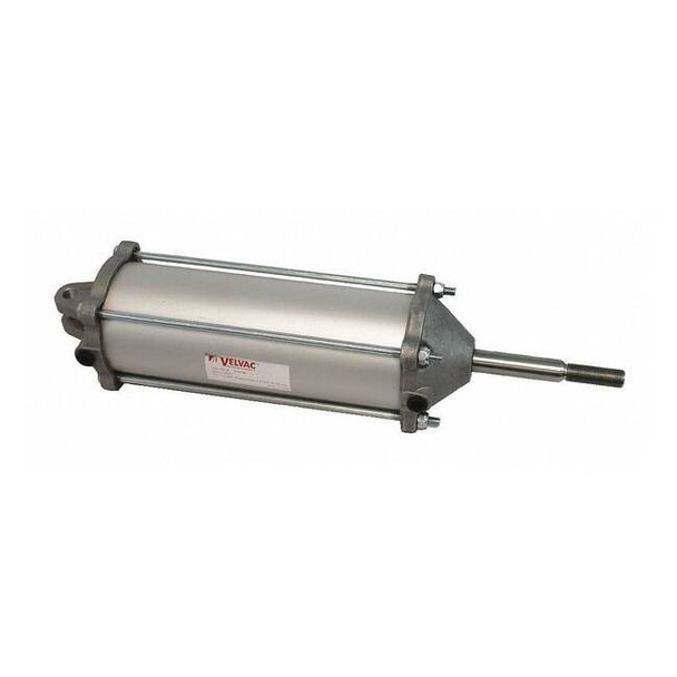 Air Cylinder, 3 1/2 in Bore, 8 17/25 in Stroke, Double Acting, Aluminum .