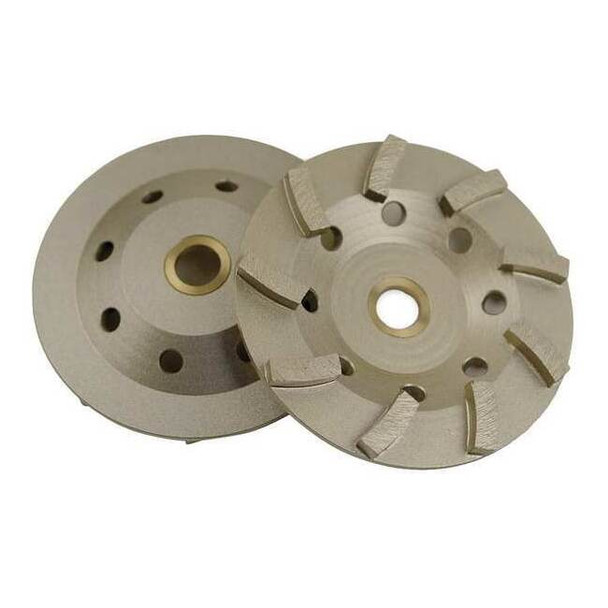Diamond Vantage Grinding Wheel, Cup, No. Seg. 12, 7 in 07HDDGSX1
