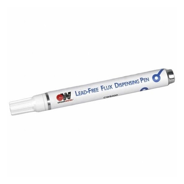 Chemtronics Pen Dispenser, 5-1/2In., Sliver, Flux CW8400